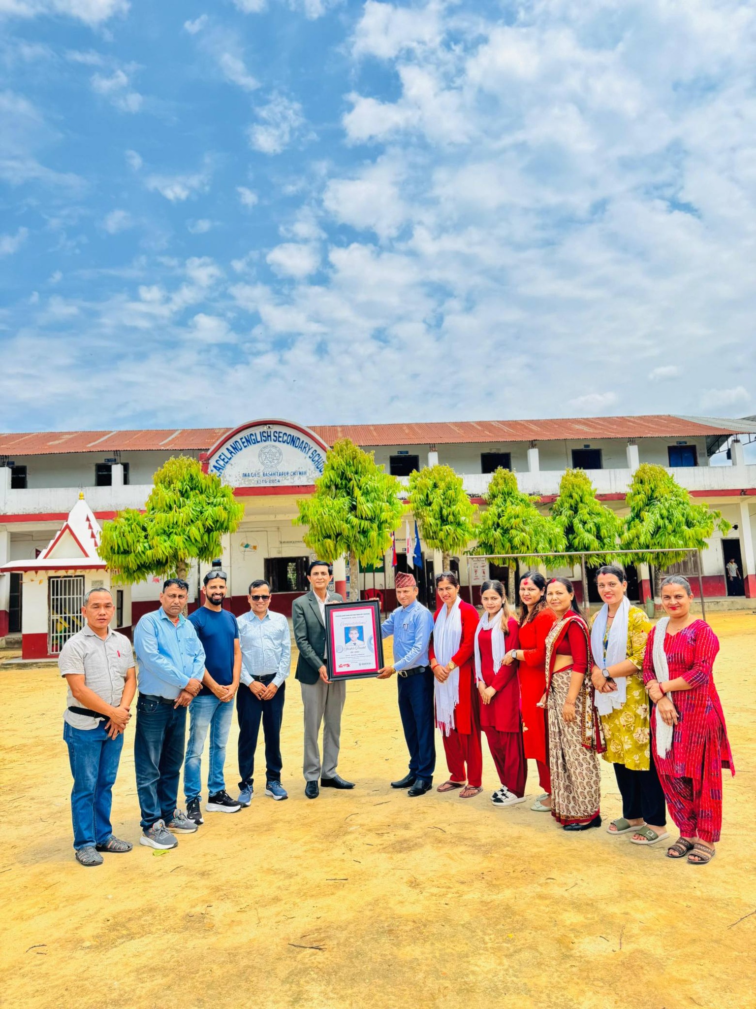 Peaceland Staff and School